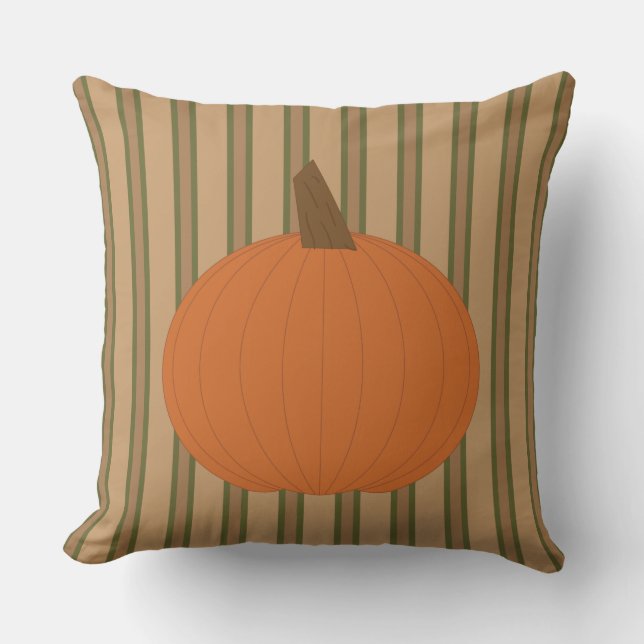 Herfst Pompoen Kussen (Voorkant)