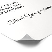 Herfst Pompoen Laat je Recepten Bruidsmeisjesfeest Poster (Hoek)