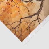  Herfst Pompoen Landschap Decoupage Print Tissuepapier (Detail)