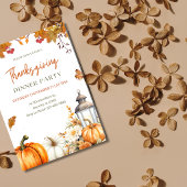 Herfst Pompoen & Lantaarn Herfstfeest Kaart