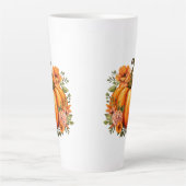 Herfst Pompoen Latte Mok (Voorkant)
