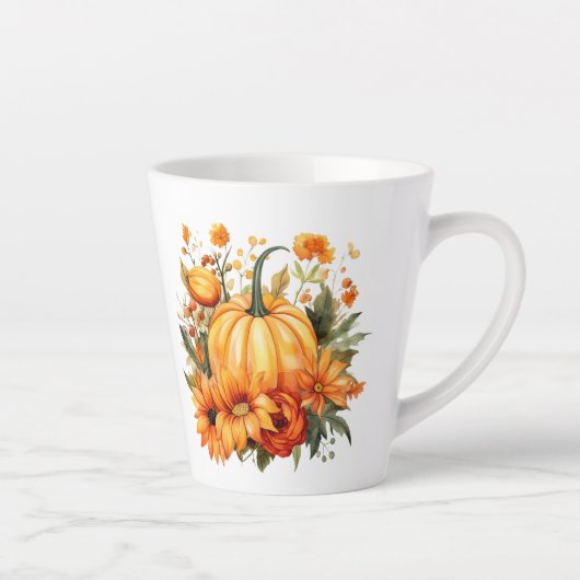 Herfst Pompoen Latte Mok (Rechts)