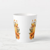 Herfst Pompoen Latte Mok (Voorkant)