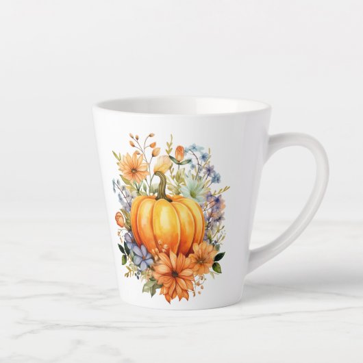 Herfst Pompoen Latte Mok (Rechts)