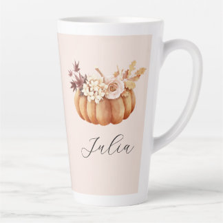 Herfst Pompoen Latte Mok | Gezellige Rustieke Gift