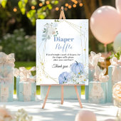 Herfst Pompoen Luier verloting Jongen baby shower  Poster