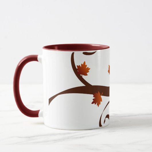 Herfst pompoen - Mok (Links)