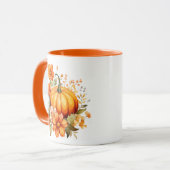 Herfst Pompoen Mok (Voorkant links)