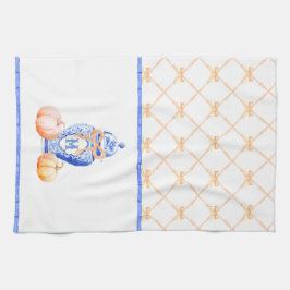 Herfst pompoen | Monogram gemberpot Theedoek