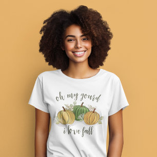 Herfst Pompoen Oh Mijn Pompoen Ik Hou Van Herfst S T-shirt