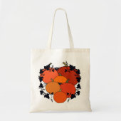 Herfst pompoen ontwerp canvas tas. tote bag (Voorkant)