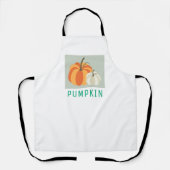 Herfst Pompoen Oogst Design Schort (Voorkant)
