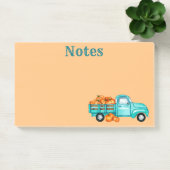 Herfst Pompoen Oogst Truck Post-It Notities Post-it® Notes (Kantoor)