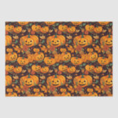 Herfst Pompoen Oogst Weefselpapier Tissuepapier (Voorkant)