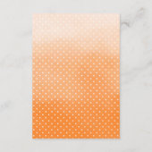 Herfst pompoen | Opmerking van dank Bedankkaart (Achterkant)