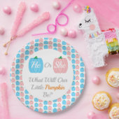 Herfst pompoen papieren bordje (Feest)