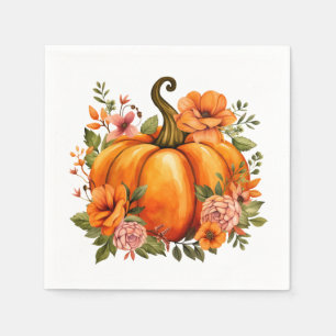 Herfst Pompoen Papieren Servetten 