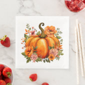 Herfst Pompoen Papieren Servetten (Insitu)