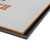 Herfst pompoen Patch | Retro truck gepersonaliseer Snijplank (Hoek)