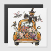 Herfst Pompoen Patch Truck met vleermuis vogelvers (Voorkant / Achterkant)