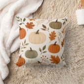 Herfst Pompoen Patroon Decorative Worp Kussen (Deken)