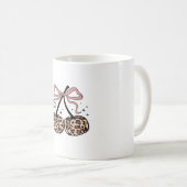 Herfst pompoen, pompoen kersen, luipaard pompoen,  koffiemok (Voorkant rechts)