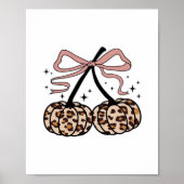 Herfst pompoen, pompoen kersen, luipaard pompoen,  poster (Voorkant)