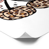 Herfst pompoen, pompoen kersen, luipaard pompoen,  poster (Hoek)