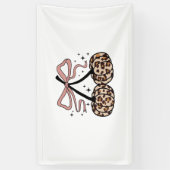 Herfst pompoen, pompoen kersen, luipaard pompoen, spandoek (Verticaal)