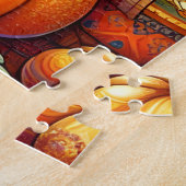 Herfst Pompoen Puzzel (Zijkant)
