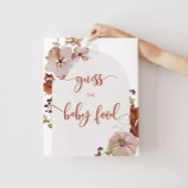 Herfst pompoen raden het baby Poster aan