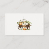 Herfst pompoen raden hoeveel pompoenen spel Kaart (Achterkant)