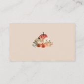 Herfst pompoen raden hoeveel pompoenen spel Kaart (Achterkant)