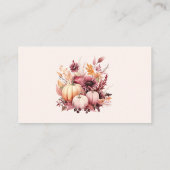 Herfst pompoen raden hoeveel Snoepjes spel Kaart (Achterkant)