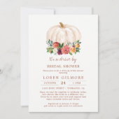 Herfst pompoen rijden met het Vrijgezellenfeest Kaart (Voorkant)