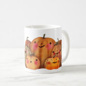 Herfst Pompoen Schattigee Halloween Thanksgiving H Koffiemok (Voorkant rechts)