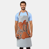 HERFST pompoen Schort (Gedragen)