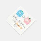 Herfst pompoen servet (Hoek)