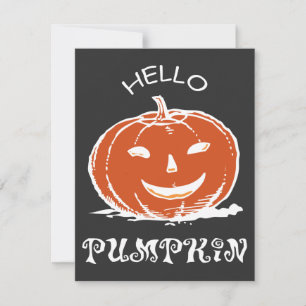 Herfst Pompoen Shirt, Herfst Shirt, Griezelseizoen Feestdagenkaart