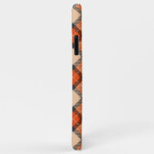 Herfst Pompoen Sinaasappel Bruin Tartan Patroon Case-Mate iPhone Case (Achterkant/rechts)