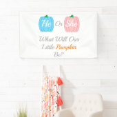 Herfst pompoen spandoek (Insitu)