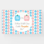 Herfst pompoen spandoek (Horizontaal)