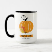 Herfst Pompoen Spice Latte Lover Mok (Links)