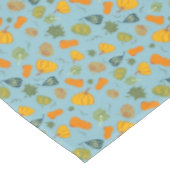 Herfst Pompoen & Squash Thanksgiving Patroon Tafelkleed (Gekanteld)