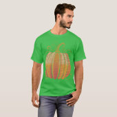 Herfst Pompoen T-shirts Dames Casual Herfst Thanks (Voorkant volledig)