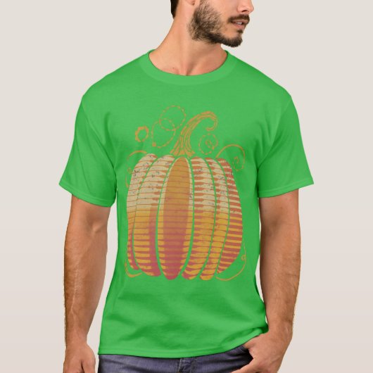 Herfst Pompoen T-shirts Dames Casual Herfst Thanks (Voorkant)