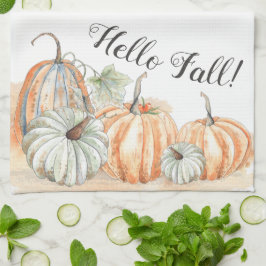 Herfst Pompoen Theedoek
