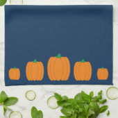 Herfst Pompoen Theedoek (Gevouwen)