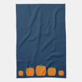 Herfst Pompoen Theedoek (Verticaal)