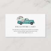 Herfst Pompoen Truck Enclosure Kaart (Voorkant)